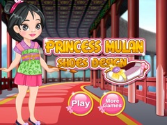 खेल Princess Mulan Shoes Design