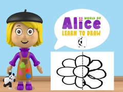 விளையாட்டு World of Alice Learn to Draw