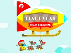 ગેમ FlappyCat Crazy Christmas