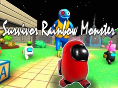 खेल Survivor Rainbow Monster