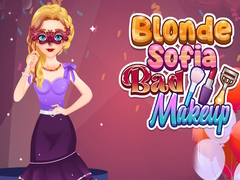 खेल Blonde Sofia Bad Makeup