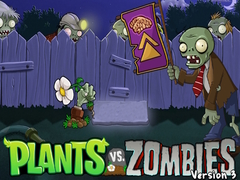 ગેમ Plants vs Zombies version 3
