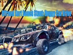 खेल Offroad Kart Beach Stunt: Buggy Car Drive