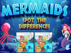 खेल Mermaids: Spot The Differences