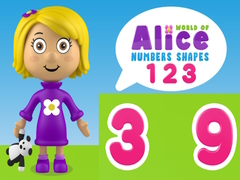 விளையாட்டு World of Alice Numbers Shapes