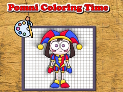 खेल Pomni Coloring Time