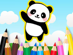 खेल Coloring Book: Cute Panda