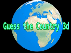 खेल Guess the Country 3d