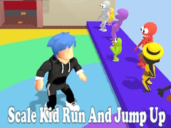 खेल Scale Kid Run And Jump Up