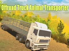 खेल Offroad Truck Animal Transporter