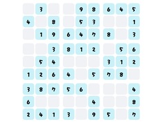 खेल Simple Sudoku