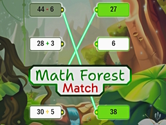 खेल Math Forest Match