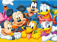 खेल Jigsaw Puzzle: Mickey Mouse