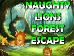 खेल Naughty Lions Forest Escape