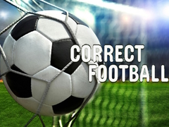 खेल Correct football