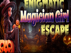 खेल Enigmatic Magician Girl Escape