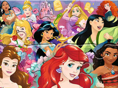 खेल Jigsaw Puzzle: Princess Party