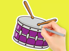 खेल Coloring Book: Star Drum