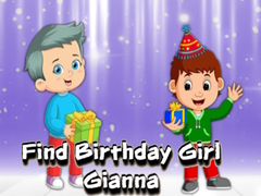खेल Find Birthday Girl Gianna