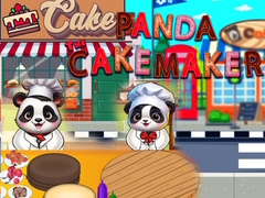 खेल Panda The Cake Maker