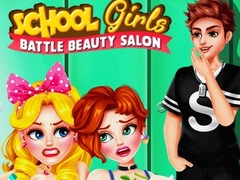 खेल School Girls Battle Beauty Salon