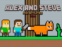 खेल Alex and Steve Adventures Saves