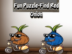 खेल Fun Puzzle Find Red Onion