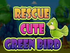 खेल Rescue Cute Green Bird