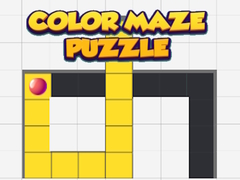 खेल Colored Maze Puzzle