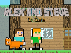 खेल Alex and Steve Go Skate