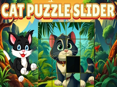 खेल Cat Puzzle Slide