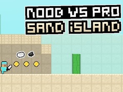 खेल Noob vs Pro Sand island