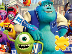 खेल Jigsaw Puzzle: Monsters University