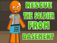 खेल Rescue the Soldier from Basement