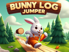 खेल Bunny Log Jumper