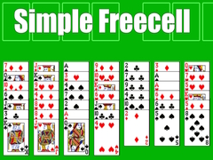 खेल Simple Freecell