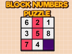 खेल Block Numbers Puzzle