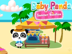 खेल Baby Panda Summer Vacation