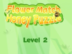 खेल Flower Match Honey Puzzle