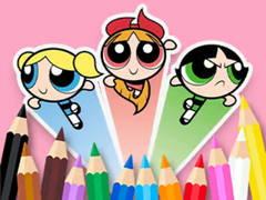 खेल Coloring Book: The Powerpuff Girls