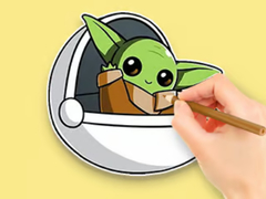 खेल Coloring Book: Master Yoda