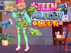 खेल Teen Military Look