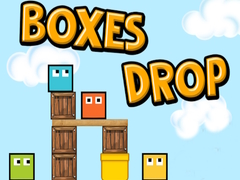 खेल Boxes Drop