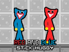 खेल Red and Blue Stick Huggy