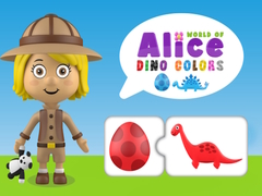 खेल World of Alice Dino Colors