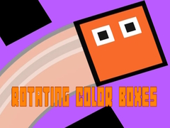 खेल Rotating Colored Boxes