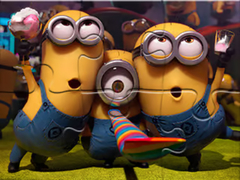 खेल Jigsaw Puzzle: Minions Party