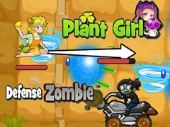 खेल Plant Girl Defense Zombie