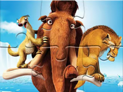 खेल Jigsaw Puzzle: Ice Age Adventures