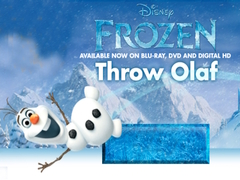 खेल Frozen: Throw Olaf